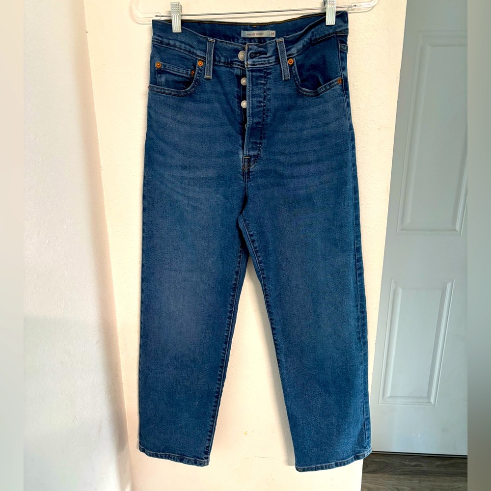 LEVI’S Ribcage Straight Jeans